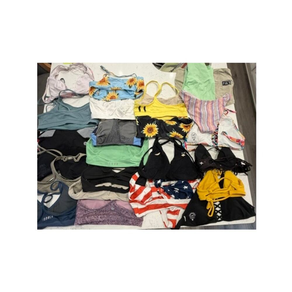 Athleta NoBull Aerie XS/Small Activewear Swimwear Bundle 24 Piece Lot - Picture 4 of 4